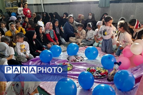 مراسم جشن دهه کرامت و استقبال از پرچم حرم رضوی در شهرستان‌فیروزکوه