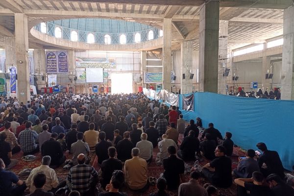 نماز جمعه در نخستین روز از ماه محرم در نیشابور 