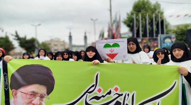 اجتماع بزرگ زینبیون در آمل 