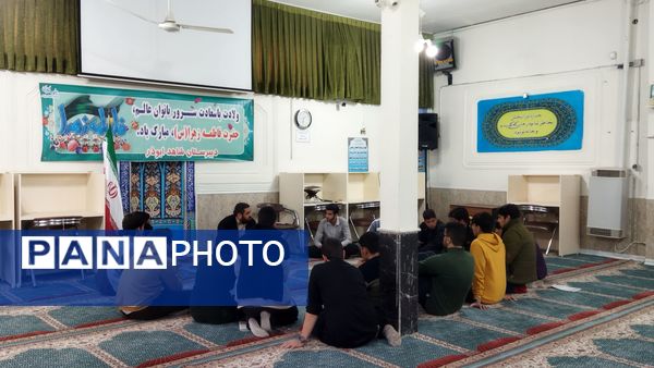 آموزش مداحی در دبیرستان شاهد ابوذر غفاری نیشابور 