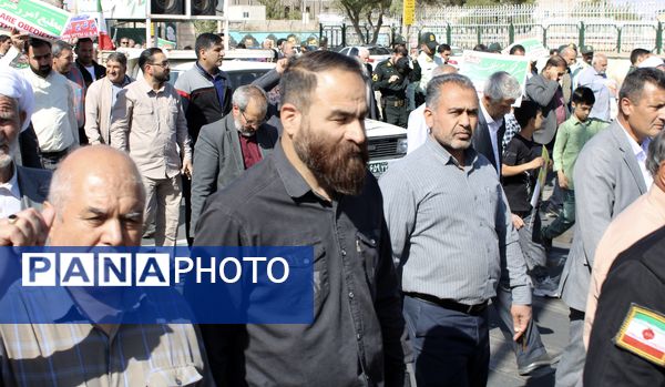 راهپیمایی بشارت نصر؛ نمایش وحدت، اقتدار و وفاداری ملت به آرمان‌های انقلاب در شهرستان تربت جام