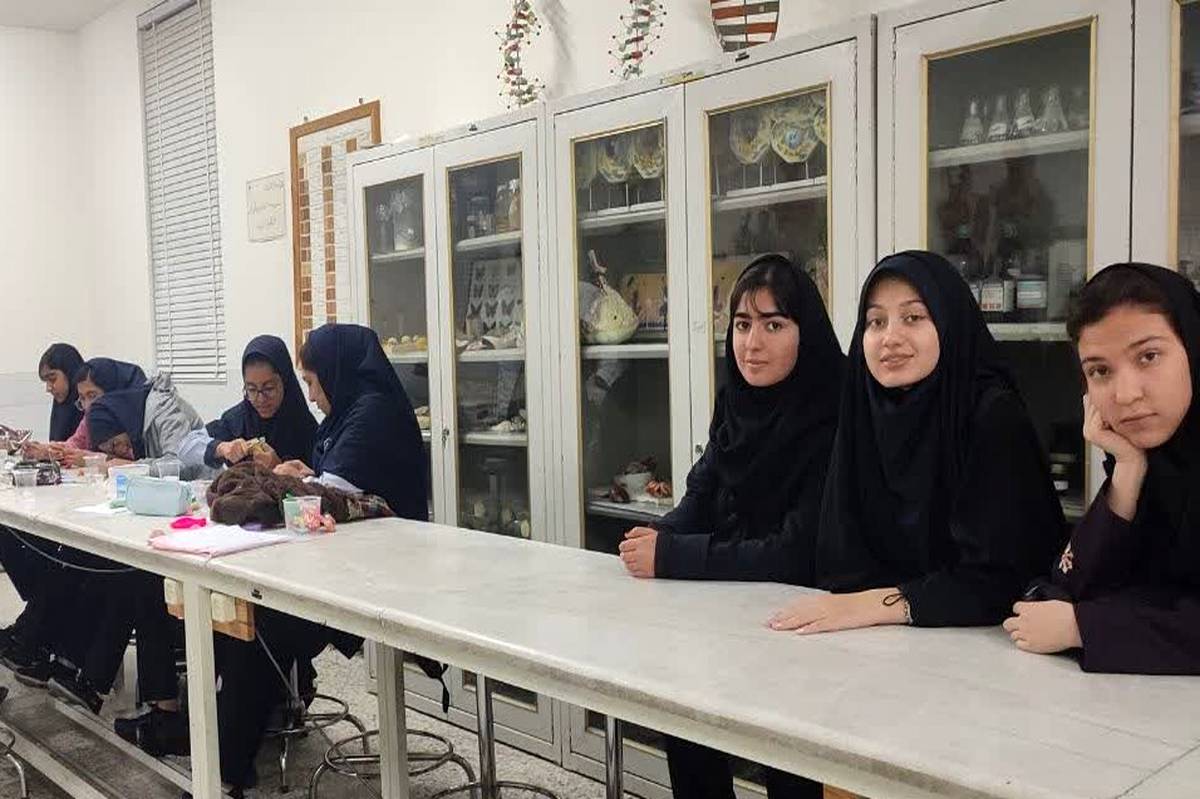 اولین کارگاه مدل‌سازی و ساخت مولاژهای زیست‌شناسی در یزد برگزار شد