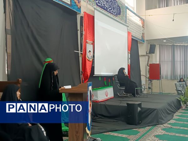 مراسم شهادت حضرت ام البنین در مسجد حضرت محمد (ص) برگزار شد