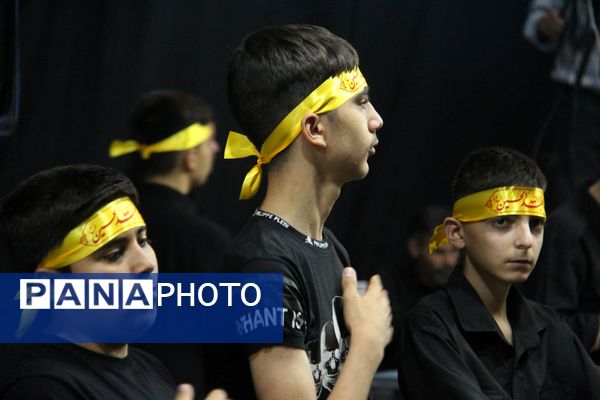 مراسم سوگواری احلی من العسل در شهرکرد