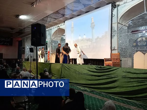 اولین شب تعزیه خوانی در امامزاده سید حمزه کاشمر