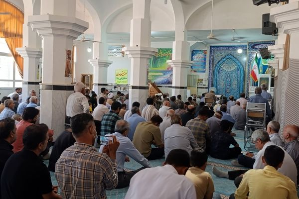 نماز عبادی سیاسی جمعه در شهرستان خلیل آباد