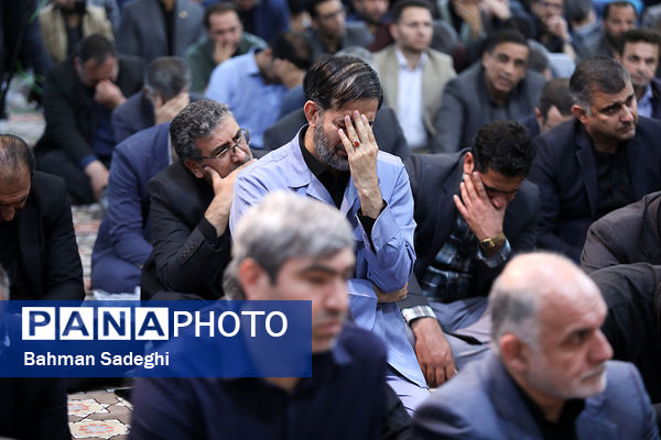 بزرگداشت شهدای خدمت با حضور وزیر آموزش و پرورش