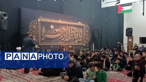 مراسم سینه زنی و دهه دوم فاطمیه در حسینیه شیرزاد نیشابور 