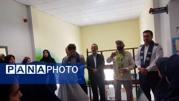بازدید ارزیاب کشوری از مدارس تمام تشکیلاتی شیروان