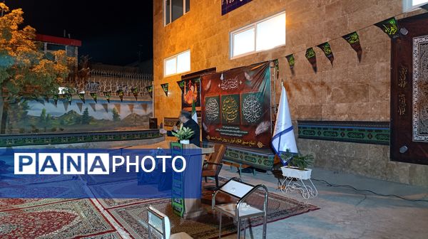  عزاداری هیئت اجتماع حسینی در ناحیه 7 مشهد