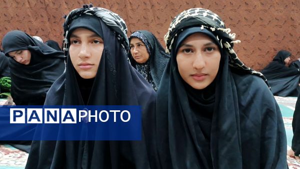  مراسم باشکوه عزاداری شب هفتم محرم در شهرستان مارگون