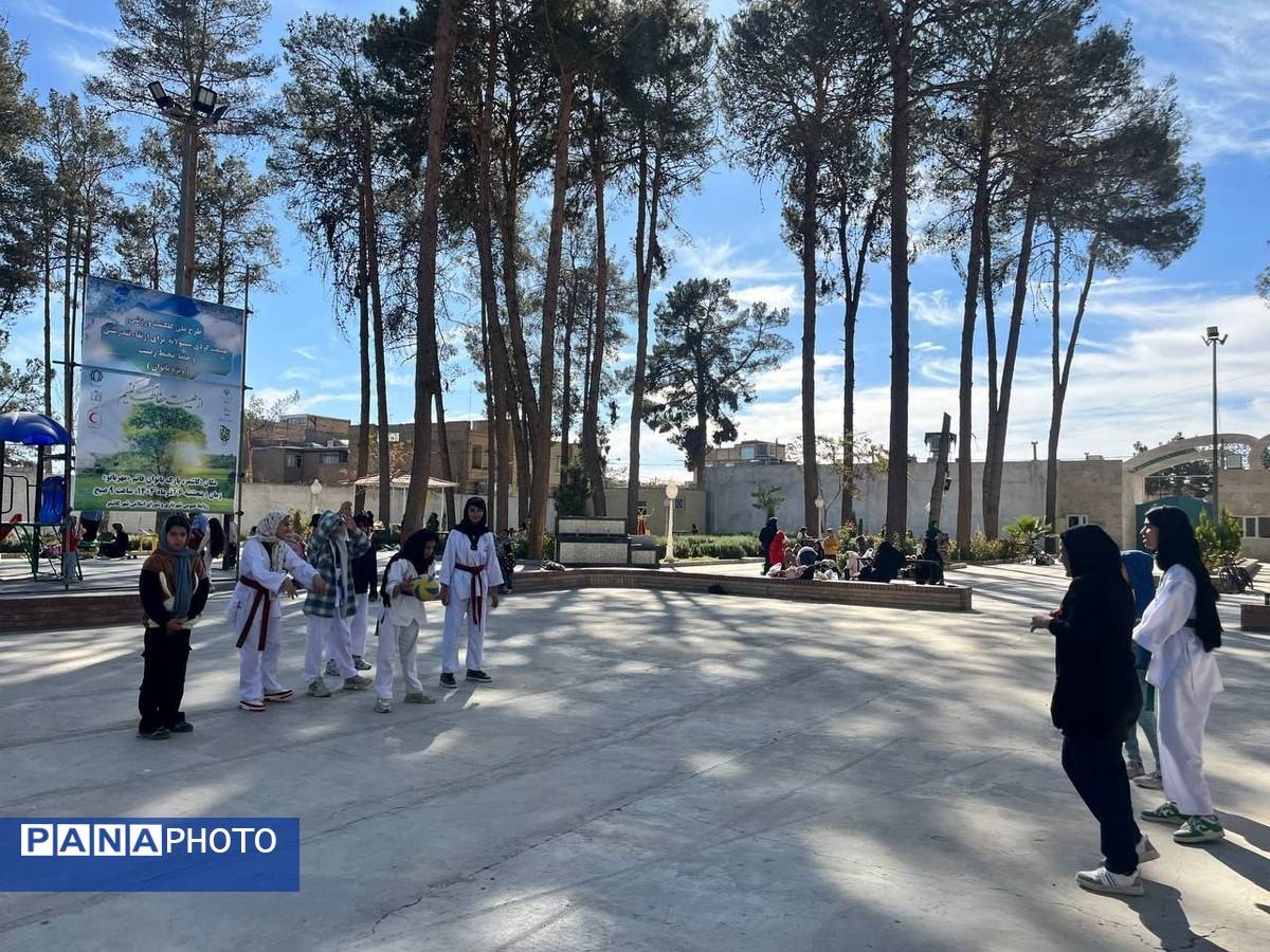 طرح ملی گلگشت ورزشی در شهرستان کاشمر