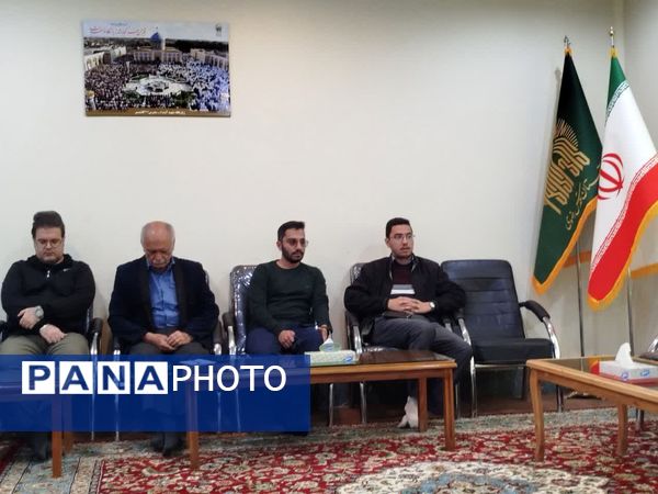 نشست خبری اصحاب رسانه کاشمر با مسئولین زیارتگاه آیت الله مدرس ره