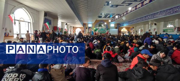 گرامیداشت سالروز تشییع ۳۱ شهید شهرستان شیروان در مصلی این شهر