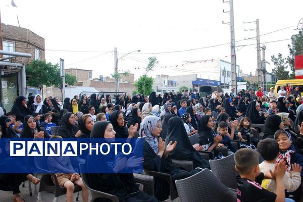 برگزاری مراسم دهه کرامت در شهر قیامدشت ری یک