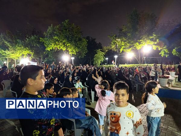جشن دهه کرامت و ولادت امام هشتم شیعیان در پارک نیلوفر آبی مشهد مقدس