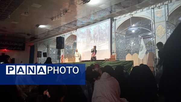 اولین شب تعزیه خوانی در امامزاده سید حمزه کاشمر