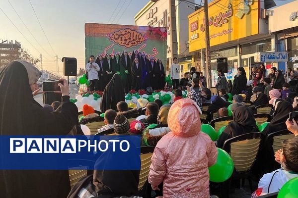 جشن بزرگ میلاد مولود کعبه در شهر قیامدشت ری یک