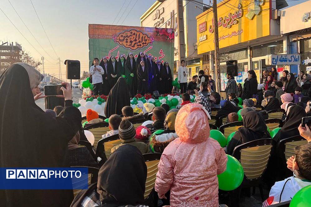 جشن بزرگ میلاد مولود کعبه در شهر قیامدشت ری یک