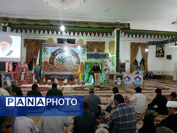 یادواره شهدا شهر کندر شهرستان خلیل‌آباد