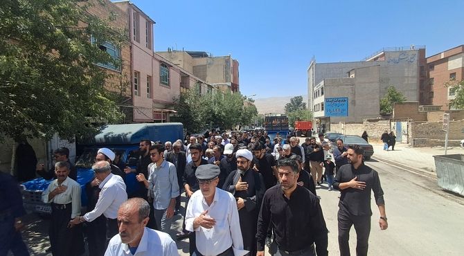 جاماندگان اربعین در مسیر عشق
