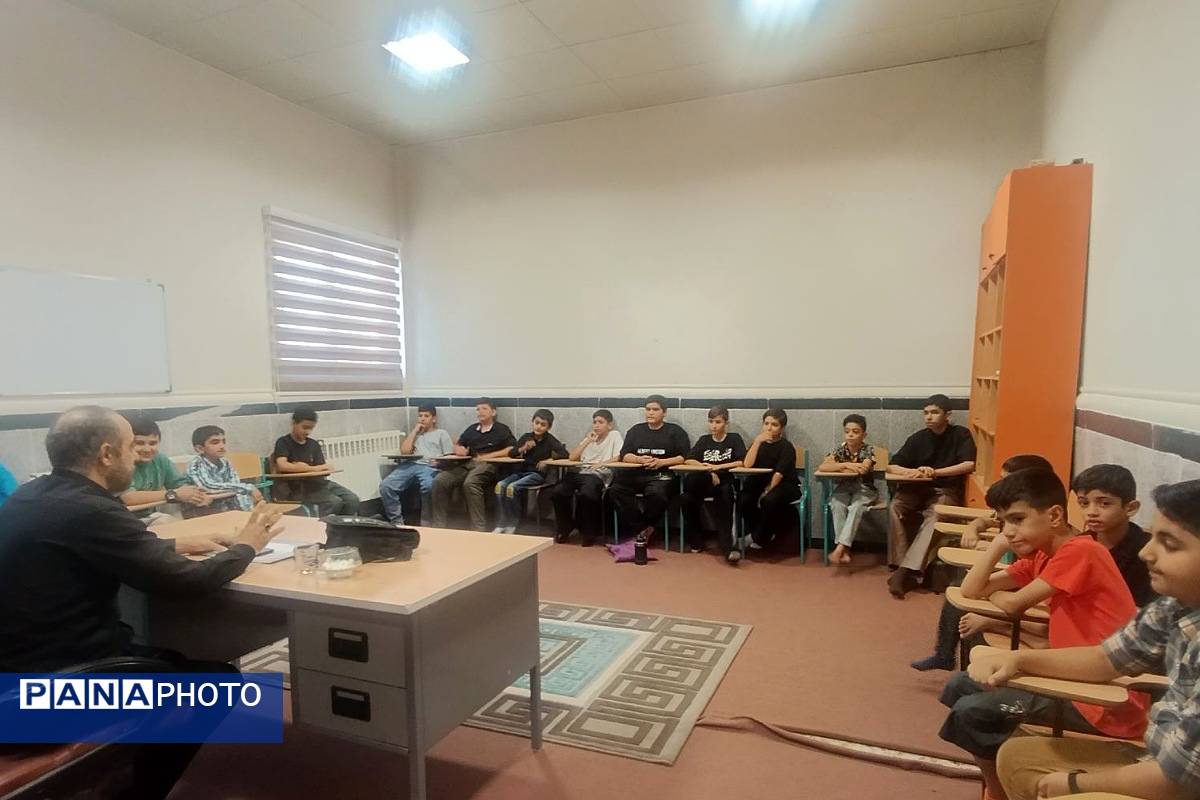 تابستانی معنوی برای دانشآموزان در دارالقرآن معراج شهرستان پردیس