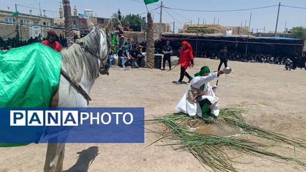 شام غریبان در  میدان منطقه سرولایت روستای سلطان آباد 