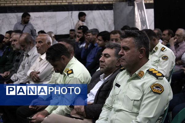 مراسم سالگرد شهدای خدمت در گچساران