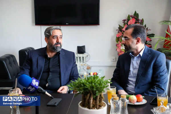 بازدید رئیس دانشگاه فرهنگیان و معاون نظارت سازمان ملی تعلیم و تربیت کودک کشور  از خبرگزاری پانا