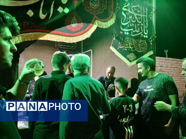 برپایی موکب به همت خادمان مردمی در خلیل آباد