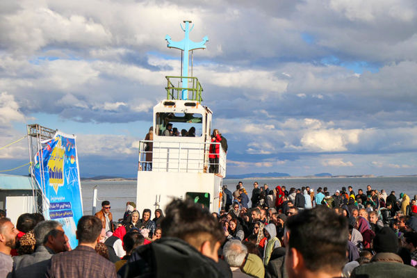 جشنواره بادبادک ها در دریاچه ارومیه