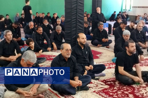 مراسم تاسوعای حسینی در شهرستان گالیکش