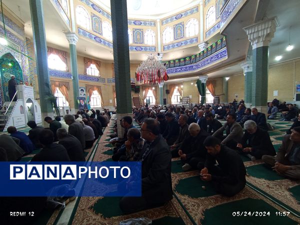 برگزاری نماز عبادی سیاسی جمعه در شهرستان باخرز 