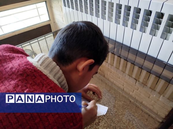 انتخابات شورای دانش‌آموزی در دبیرستان پسرانه متوسطه اول شهید اسکندری شهرستان کاشمر 