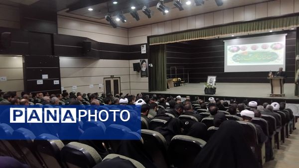 حضور پرشور مردم و مسئولان نورآباد در مراسم سالگرد شهادت سپهبد سلیمانی