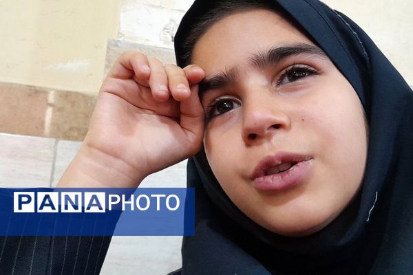 طنین نوای عشق و عزا؛ مراسم عزاداری دهه دوم فاطمیه در مدارس بهارستان‌دو