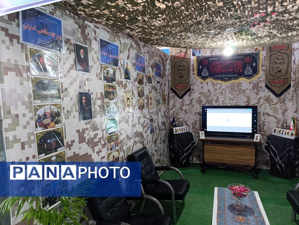غرفه پایگاه‌های بسیج شهرستان بروجن در دومین اجلاسیه پانصد شهید شهرستان بروجن 