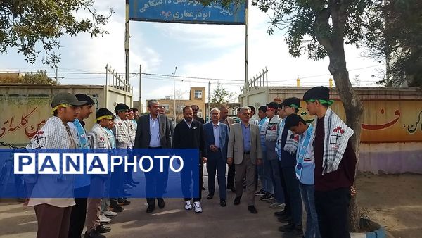 آیین افتتاح زمین چمن مصنوعی شهید دانشجو