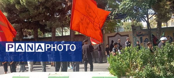 راهپیمایی جاماندگان اربعین حسینی در باخرز 