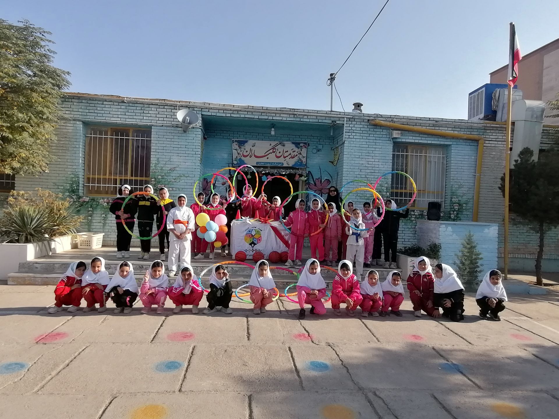 المپیاد ورزشی در مدرسه شهید نجفیان خلیل آباد 