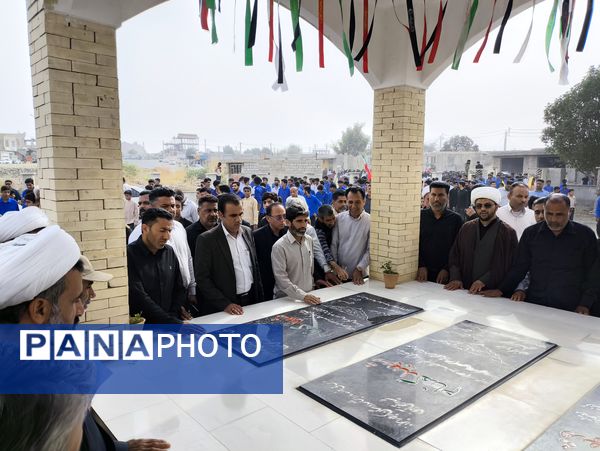حضور پرشور نسل آینده انقلاب در راهپیمایی ۱۳ آبان سندرک