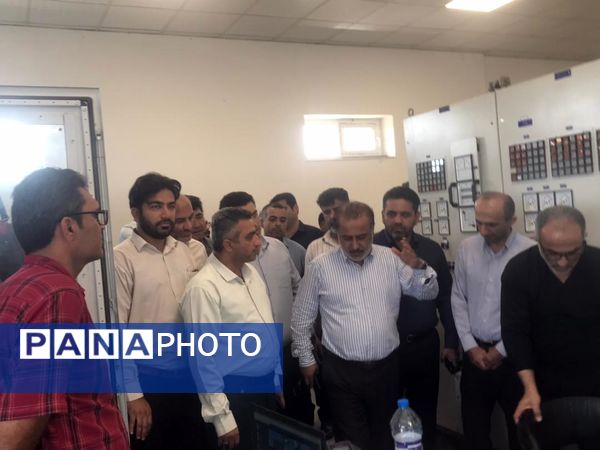 افتتاح پست برق ۲۳۰ کیلو ولت گلیرد و شهرک صنعتی تشبندان 