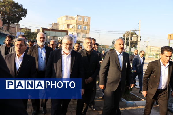 تجدید پیمان استاندار تهران با آرمان های شهدا