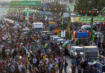 برگزاری مهمانی ۸ کیلومتری غدیر خیبرشکن در کرج 