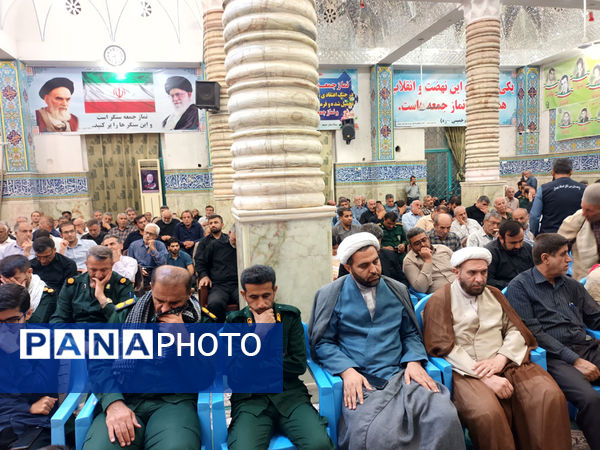  مراسم سوگواری شهادت آیت‌الله سید ابراهیم رئیسی و هیات همراه ایشان در بهبهان