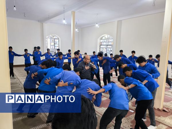 مراسم ایام فاطمیه دوم در مدارس سندرک