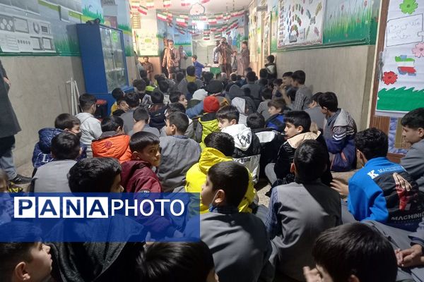  مراسم ولادت امیرالمومنین در دبستان هدایت ۲ شهرری