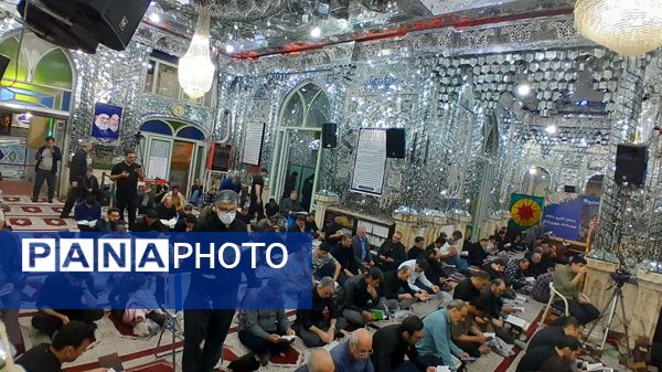 احیای نوزدهمین شب‌ ماه رمضان در مسجد امام صادق (ع) با حضور پرشور مردم کرج