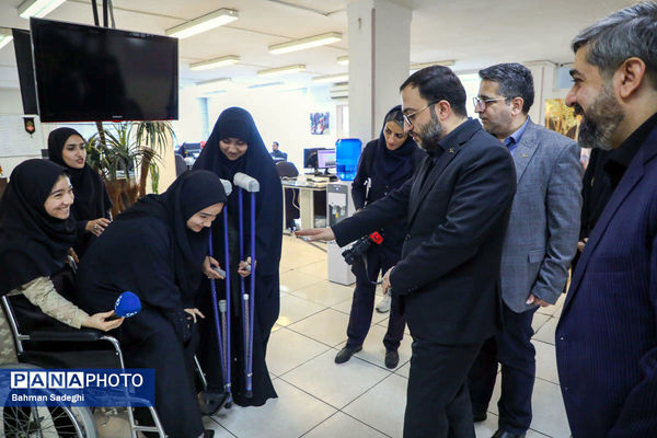بازدید رییس کانون پرورش فکری کودکان و نوجوانان از پانا به مناسبت روز خبرنگار