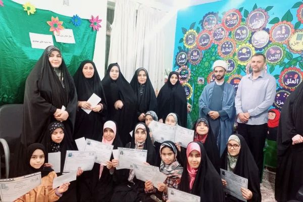 آیین تجلیل از دانش‌آموزان و مربیان دارالقرآن الزهرا (س) رامشیر برگزار شد